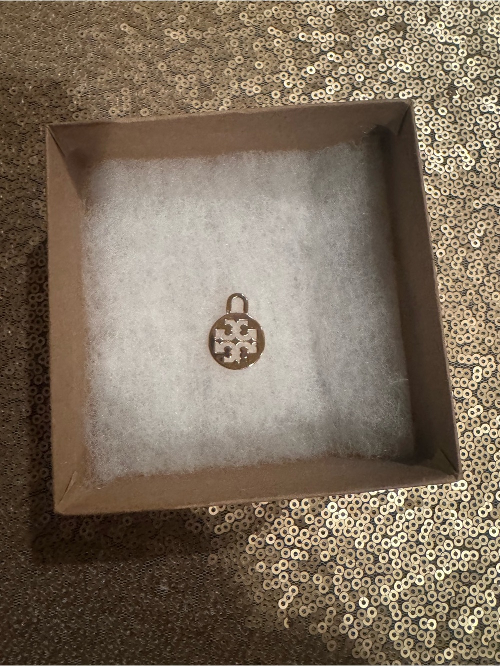 New Tory Burch Gold Pendant